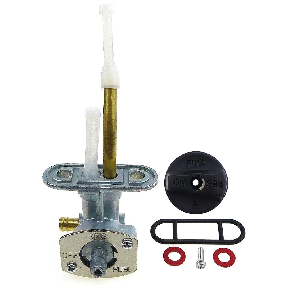 Fuel Valve Petcock Fit for Arctic Cat ATV 250 300 400 500 1998-2005, Knob Switch with On/Off/Res/Fuel Replace for 0470-344
Fuel Valve Petcock Fit for Arctic Cat ATV 250 300 400 500 1998-2005, Knob Switch with On/Off/Res/Fuel Replace for 0470-344