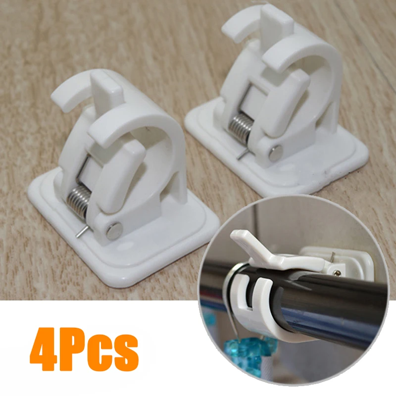 Accessories Curtain rod Bracket Rack Plastic White Household Hanging Tools Crossbar Wall Hooks Organizer Rails
Accessories Curtain rod Bracket Rack Plastic White Household Hanging Tools Crossbar Wall Hooks Organizer Rails