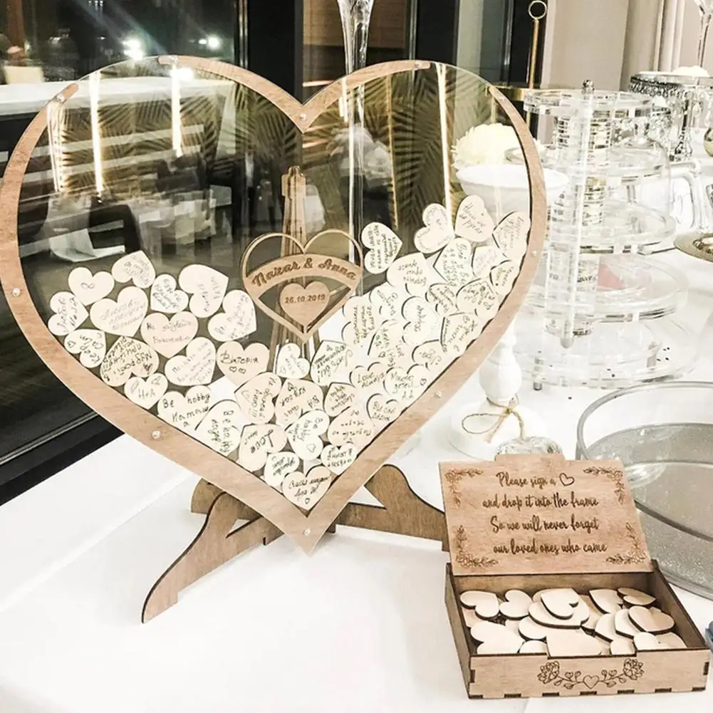 Heart Shape Wedding Guest Book (capacity 60/80pcs)Decoration Rustic Sweet Heart Drop Box Wedding Drop Box Guestbook Wooden Box
Heart Shape Wedding Guest Book (capacity 60/80pcs)Decoration Rustic Sweet Heart Drop Box Wedding Drop Box Guestbook Wooden Box