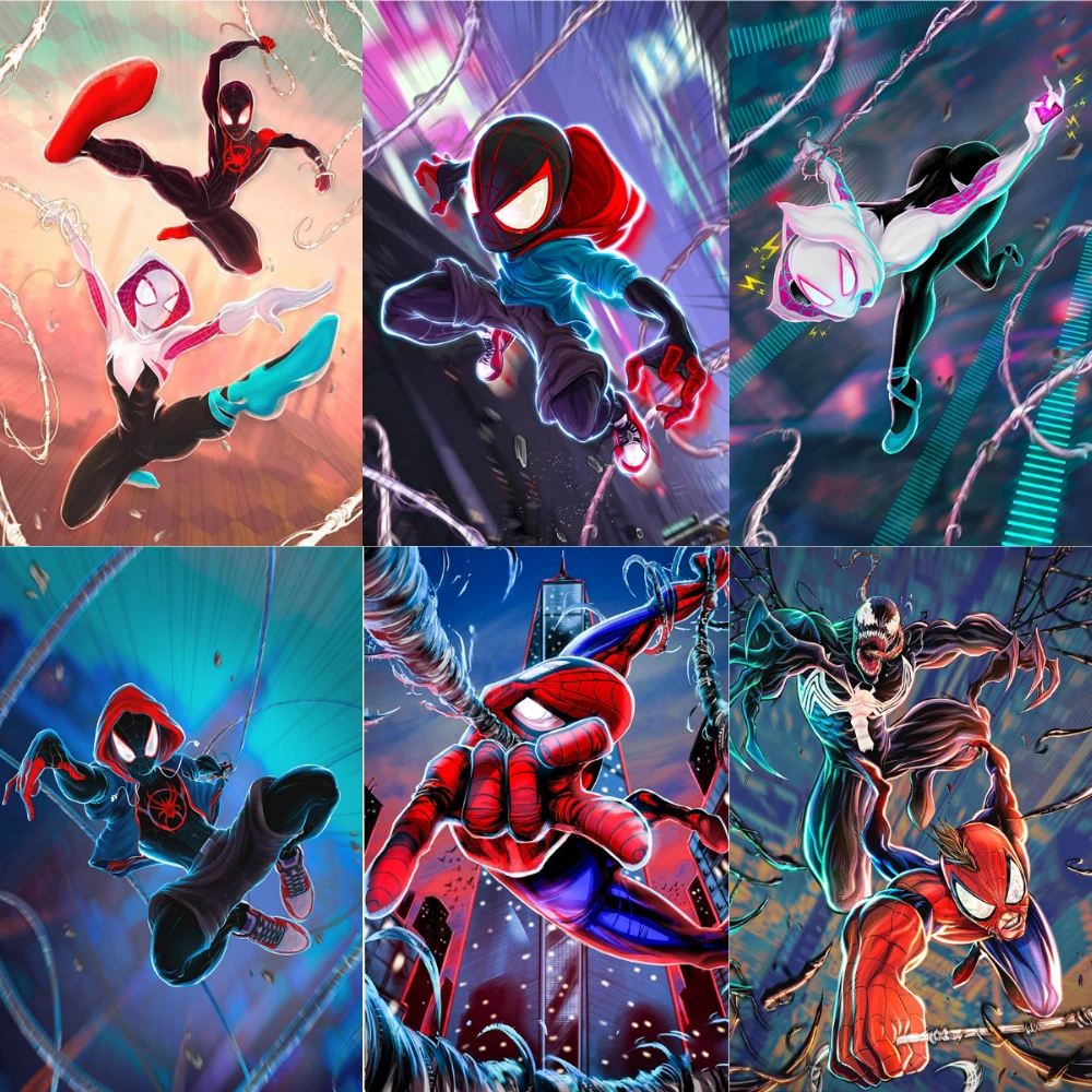 5D Diamond Painting Spiderman VENOM Movie SpiderVerse Art Picture Home Kids Room Decor Gifts
5D Diamond Painting Spiderman VENOM Movie SpiderVerse Art Picture Home Kids Room Decor Gifts