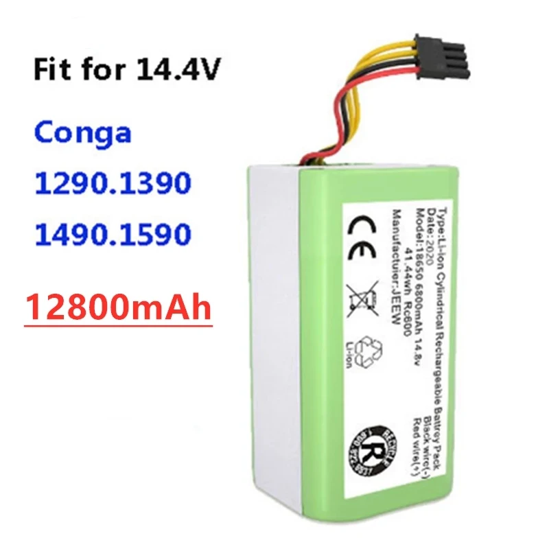 100%.New. 14.4 V.12800mAh Li-Ion batteri til Cecotec Conga.1290.1390.1490.1590. Støvsuger Genio Deluxe.370.gutrend Echo.520.
100%.New. 14.4 V.12800mAh Li-Ion batteri til Cecotec Conga.1290.1390.1490.1590. Støvsuger Genio Deluxe.370.gutrend Echo.520.