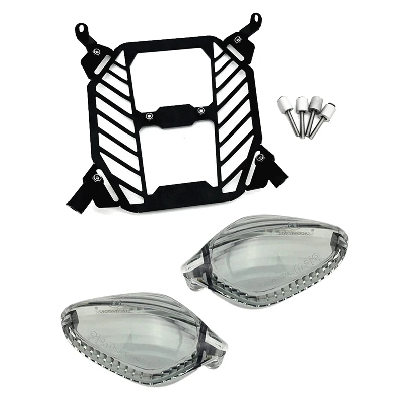 Motorcycle Front Headlight Cover Grille Protection With Motorcycle Turn Signal Lamp Cover Indicator Light Cover
Motorcycle Front Headlight Cover Grille Protection With Motorcycle Turn Signal Lamp Cover Indicator Light Cover