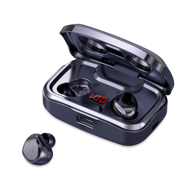 TWS 5.0 Bluetooth Wireless Headset 3500mAh Charge Box Sport Waterproof Noice Cancel Earbuds Headphones With Microphone-028 
TWS 5.0 Bluetooth Wireless Headset 3500mAh Charge Box Sport Waterproof Noice Cancel Earbuds Headphones With Microphone-028
