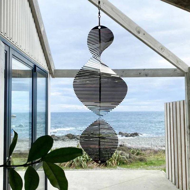 3D Hanging Rotating Wind Chimes Pendant Flowing Light Effect Home Garden Decoration Outdoor Windchimes Pendants
3D Hanging Rotating Wind Chimes Pendant Flowing Light Effect Home Garden Decoration Outdoor Windchimes Pendants