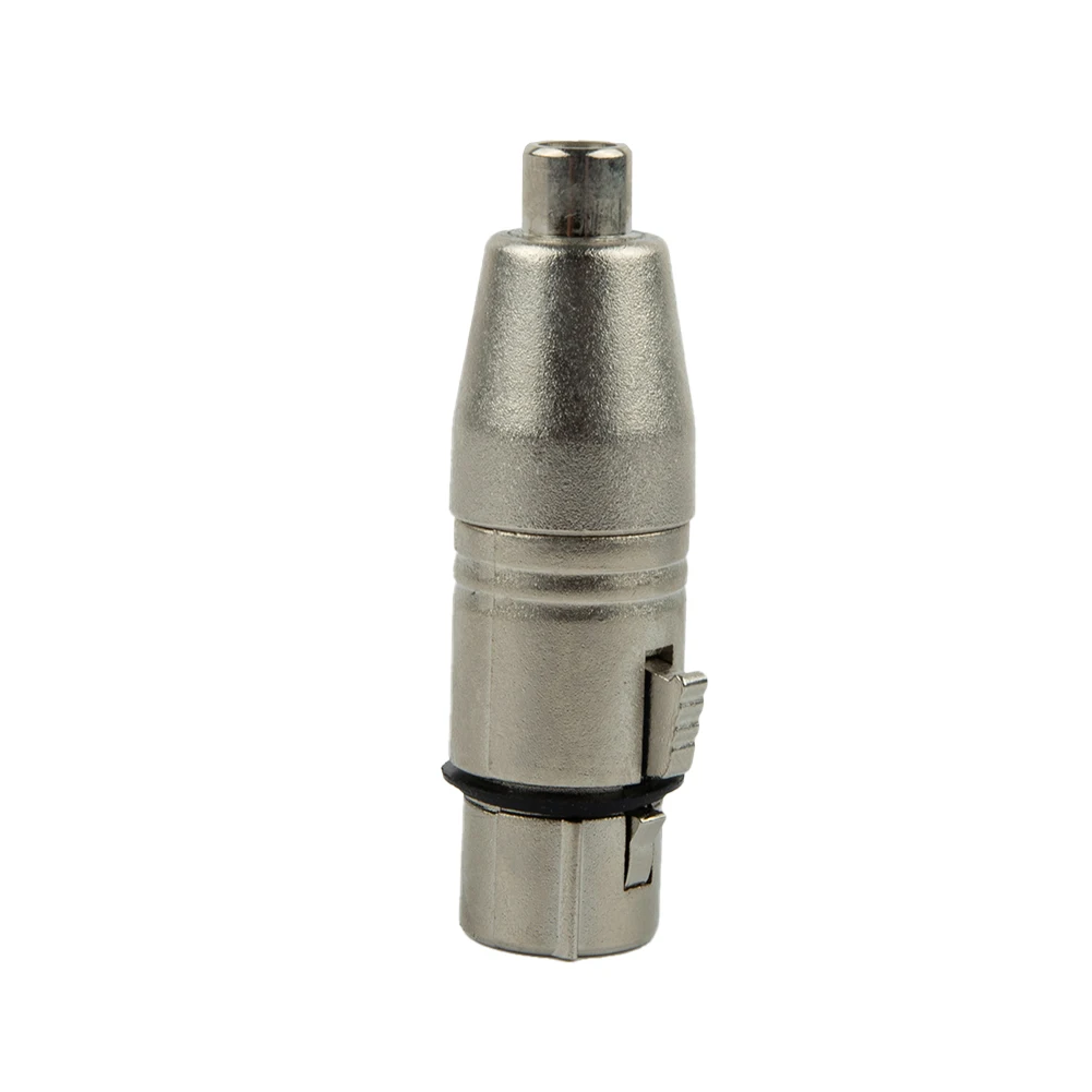 Audio Cable Adapter XLR To RCA Adapter 58x19mm Adapter Approx. 32g Audio Cable Silver XLR Female To RCA Zinc Alloy
Audio Cable Adapter XLR To RCA Adapter 58x19mm Adapter Approx. 32g Audio Cable Silver XLR Female To RCA Zinc Alloy