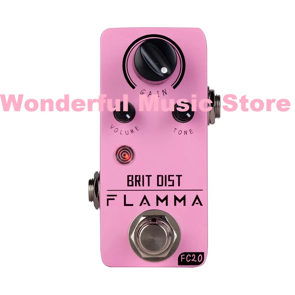 FLAMMA FC20 Distortion Guitar Effects Pedal True Bypass Function Guitar Effects Processor Accessories
FLAMMA FC20 Distortion Guitar Effects Pedal True Bypass Function Guitar Effects Processor Accessories