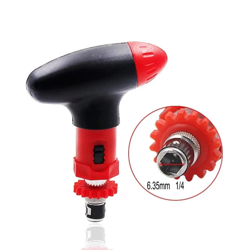Manual T-type Ratchet Screwdriver Quick Bolt Driver Batch 6.35mm Forward Reverse Screwdriver Fast Screw Driver Bit
Manual T-type Ratchet Screwdriver Quick Bolt Driver Batch 6.35mm Forward Reverse Screwdriver Fast Screw Driver Bit
