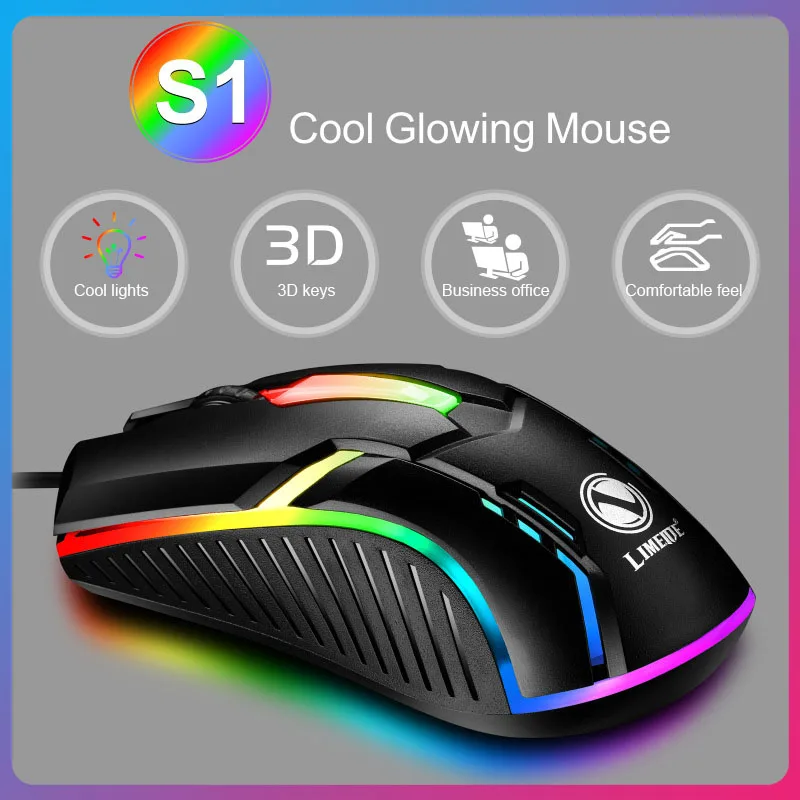E-sports Luminous Wired Mouse Glow Mouse Office Computer Gaming Mouse Wired Mouse 3d Anti-skid Roller Backlight Led Wired Mouse
E-sports Luminous Wired Mouse Glow Mouse Office Computer Gaming Mouse Wired Mouse 3d Anti-skid Roller Backlight Led Wired Mouse