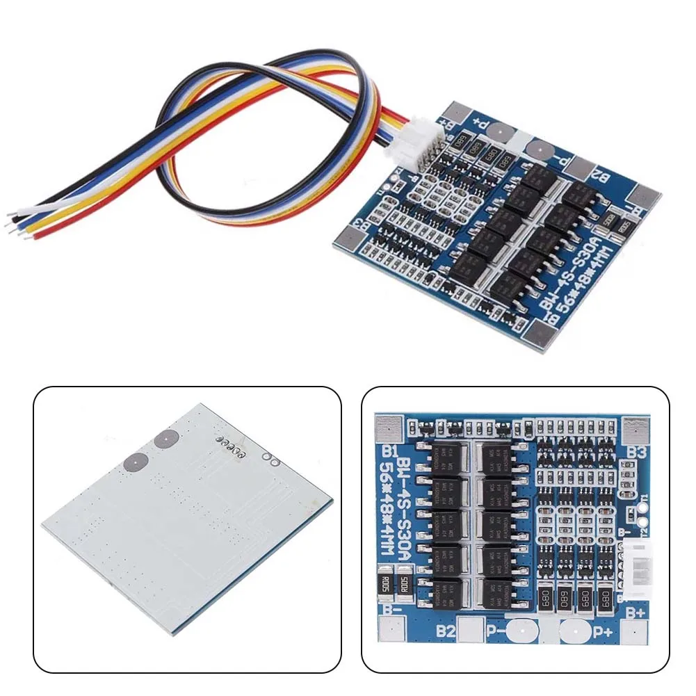 Protection Board 4 Strings Of 3.2V Over Discharge Protection 30A Current Balance Circuit High Current Protection Board
Protection Board 4 Strings Of 3.2V Over Discharge Protection 30A Current Balance Circuit High Current Protection Board