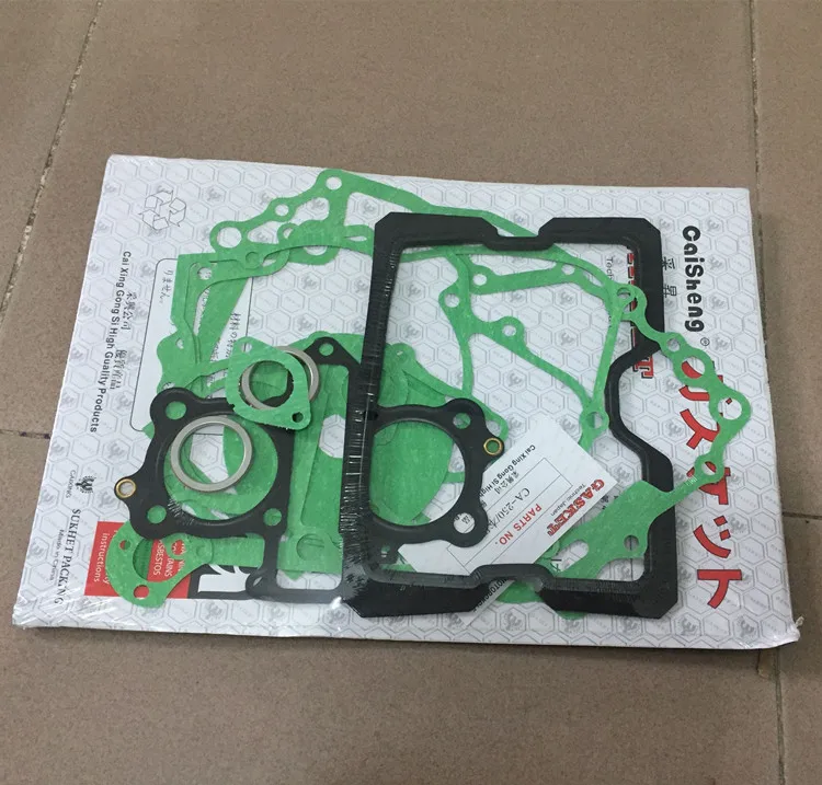 Complete Gasket Set for 253FMM Rebel CA250 CMX250 Vento Barracuda Tank Vision 250 Baja Phoenix 250 Regal Raptor DD250
Complete Gasket Set for 253FMM Rebel CA250 CMX250 Vento Barracuda Tank Vision 250 Baja Phoenix 250 Regal Raptor DD250