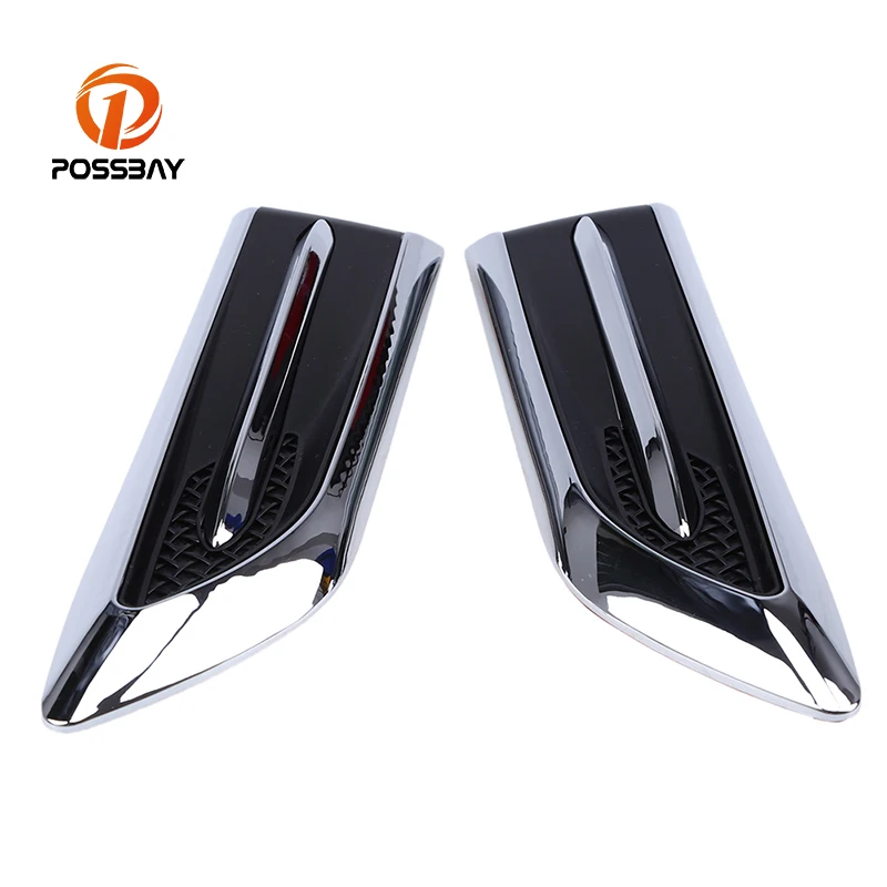 POSSBAY Car Stickers Air Flow Vent Auto Intake Turbo Bonnet Grille Vent Decoration Universal Car 3D Fender Hole Cover Decals
POSSBAY Car Stickers Air Flow Vent Auto Intake Turbo Bonnet Grille Vent Decoration Universal Car 3D Fender Hole Cover Decals