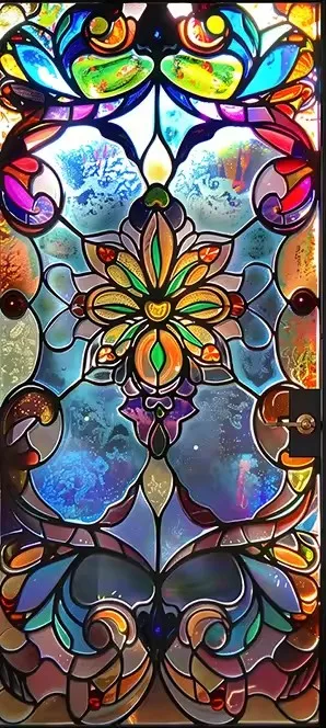 Витражная пленка для окна DXLYMYU
Витражная пленка для окна DXLYMYU