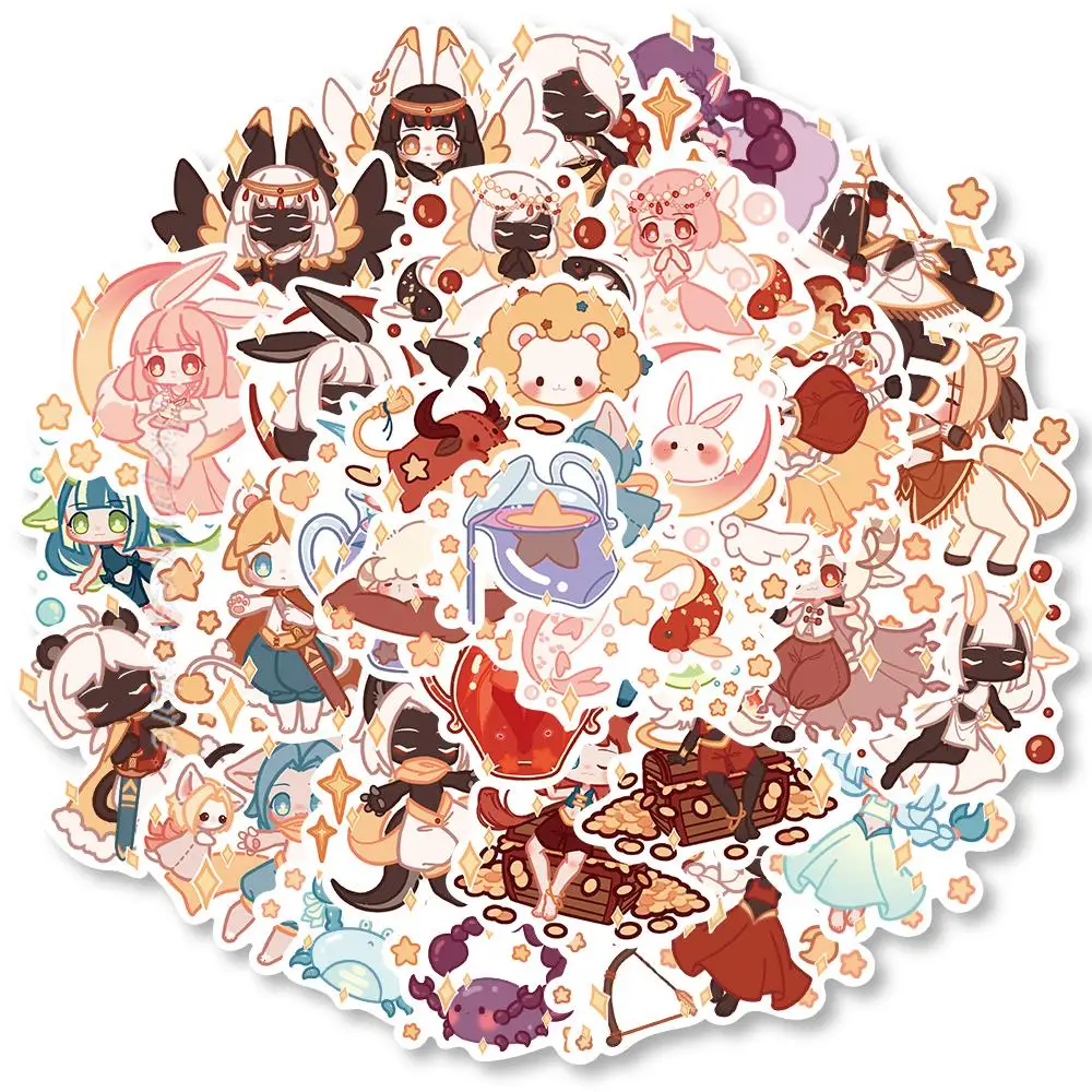 50pcs Vintage Twelve Constellations Zodiac Stickers Personality Bicycle Motorcycle Computer Skateboard Water Cup Graffiti Kawaii
50pcs Vintage Twelve Constellations Zodiac Stickers Personality Bicycle Motorcycle Computer Skateboard Water Cup Graffiti Kawaii