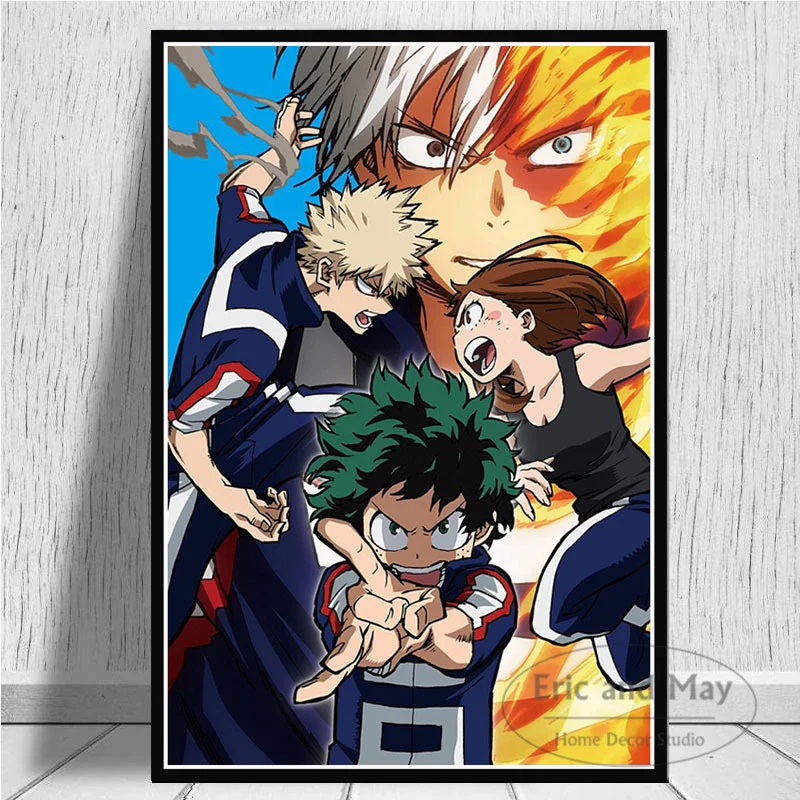 Boku No Hero Академия холст живопись плакаты и принты настенные картины для гостиной абстрактный декоративный домашний декор Obrazy
Boku No Hero Академия холст живопись плакаты и принты настенные картины для гостиной абстрактный декоративный домашний декор Obrazy