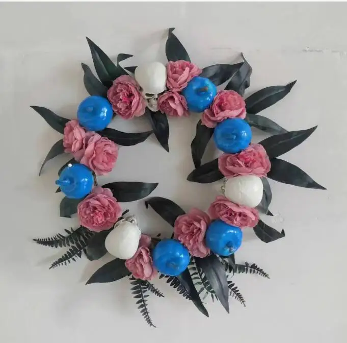 Halloween Pumpkin Garland Door Hanging Festive Party Simulation Rattan Circle Decoration Fall Indoor Wreath
Halloween Pumpkin Garland Door Hanging Festive Party Simulation Rattan Circle Decoration Fall Indoor Wreath