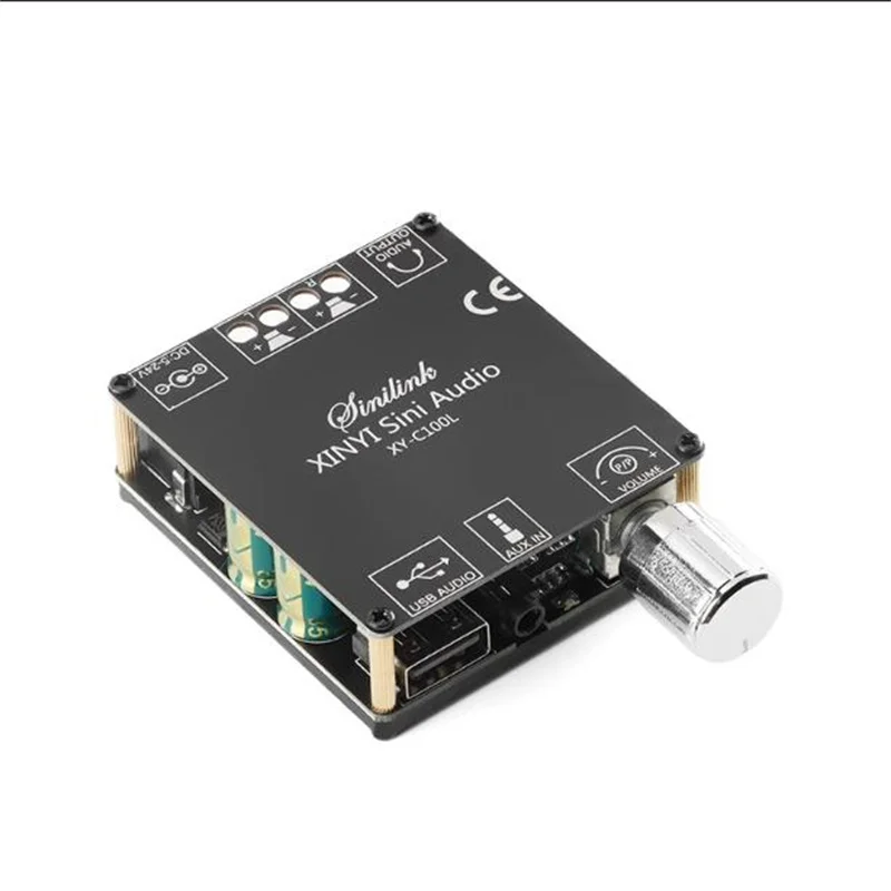 XY-C100L 100W * 2Stereo Bluetooth Digital Amplifier Board With Dual Channel 360 DegreeInfinite Tuning
XY-C100L 100W * 2Stereo Bluetooth Digital Amplifier Board With Dual Channel 360 DegreeInfinite Tuning