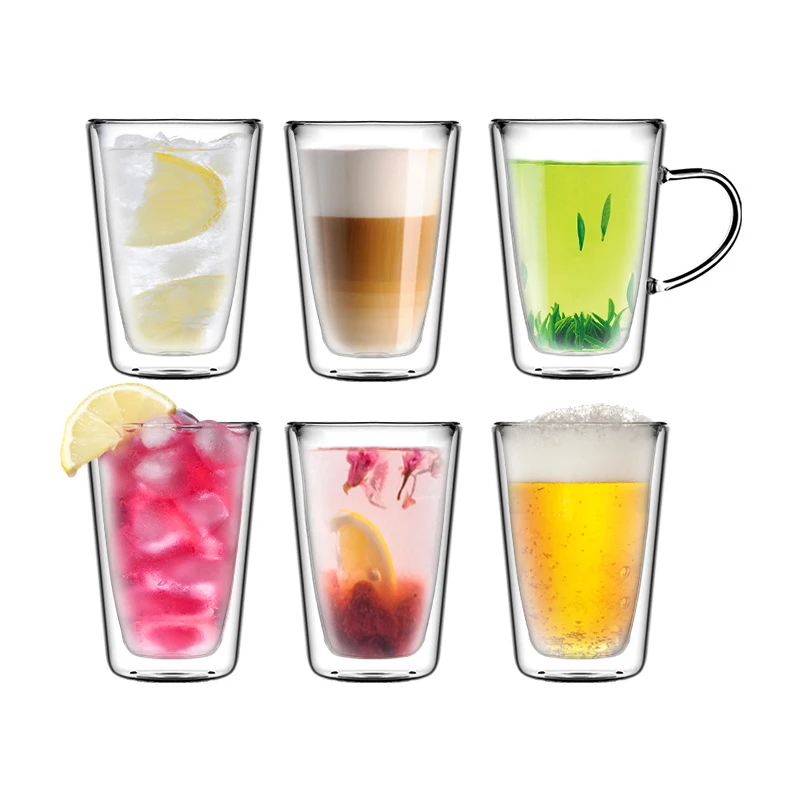 Double Wall High Borosilicate Glass Mug Heat Resistant Tea Milk Lemon Juice Coffee Water Cup Bar Drinkware Lover Gift Creativity
Double Wall High Borosilicate Glass Mug Heat Resistant Tea Milk Lemon Juice Coffee Water Cup Bar Drinkware Lover Gift Creativity