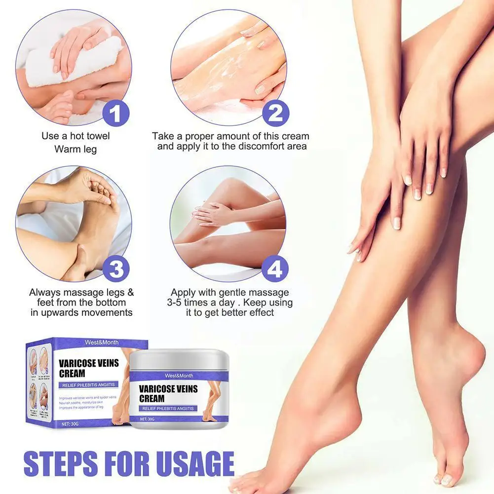30ml Effective Varicose Veins Relief Cream Relieve Plaster Care Treatment Vasculitis Leg Medical Pain Body Phlebitis Ointme L5I4
30ml Effective Varicose Veins Relief Cream Relieve Plaster Care Treatment Vasculitis Leg Medical Pain Body Phlebitis Ointme L5I4