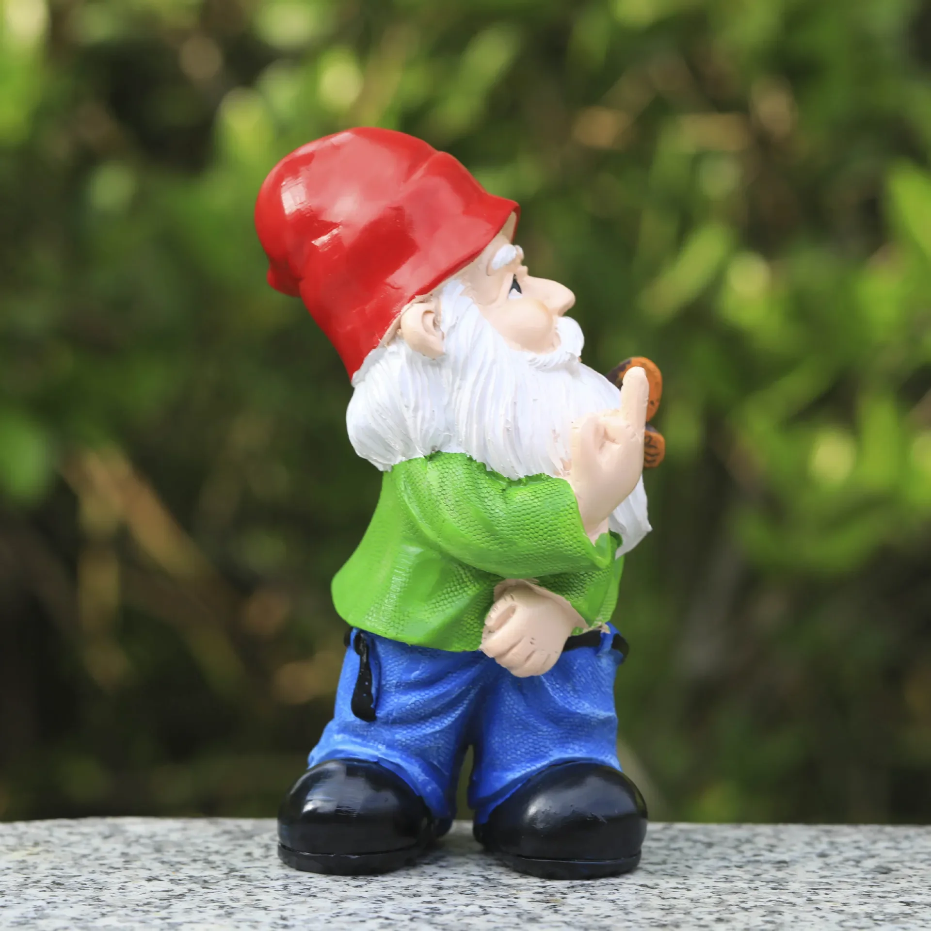 3D Dwarf Sculpture Statue Garden Gnomes Resin Doll Crafts Creative "Middle Finger" Outdoor Elf Miniature Garden Dwarf Decoration
3D Dwarf Sculpture Statue Garden Gnomes Resin Doll Crafts Creative "Middle Finger" Outdoor Elf Miniature Garden Dwarf Decoration
