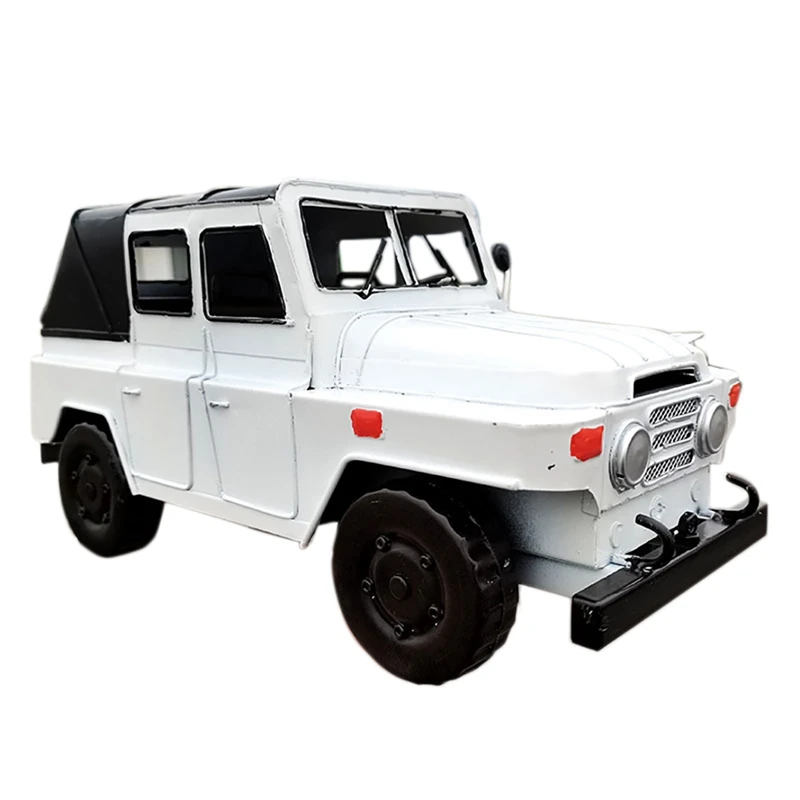 For Jeep Off-Road Car Model Handmade Wrought Iron Truck Retro Car Decoration Props Decoration Collection Boy'S Gift
For Jeep Off-Road Car Model Handmade Wrought Iron Truck Retro Car Decoration Props Decoration Collection Boy'S Gift