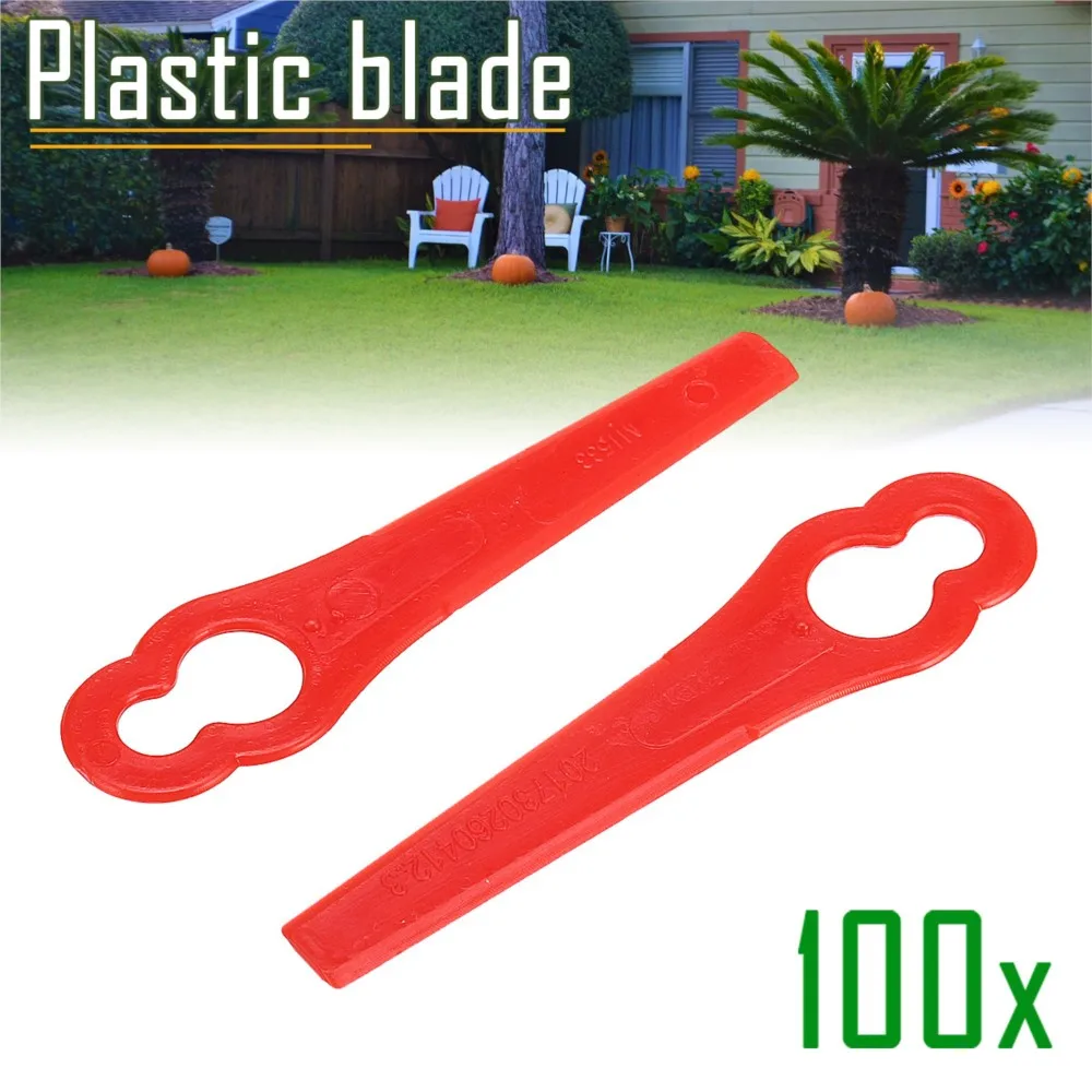 Color plastic lawn mower blade Garden lawn mower Plastic blade gourd shaped L83
Color plastic lawn mower blade Garden lawn mower Plastic blade gourd shaped L83