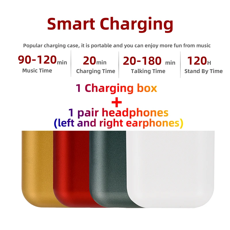 JFWEN Y30 TWS Bluetooth 5.0 Wireless Stereo Earphones Earbuds In-ear Noise Reduction Waterproof Headphone With Charging Case
JFWEN Y30 TWS Bluetooth 5.0 Wireless Stereo Earphones Earbuds In-ear Noise Reduction Waterproof Headphone With Charging Case