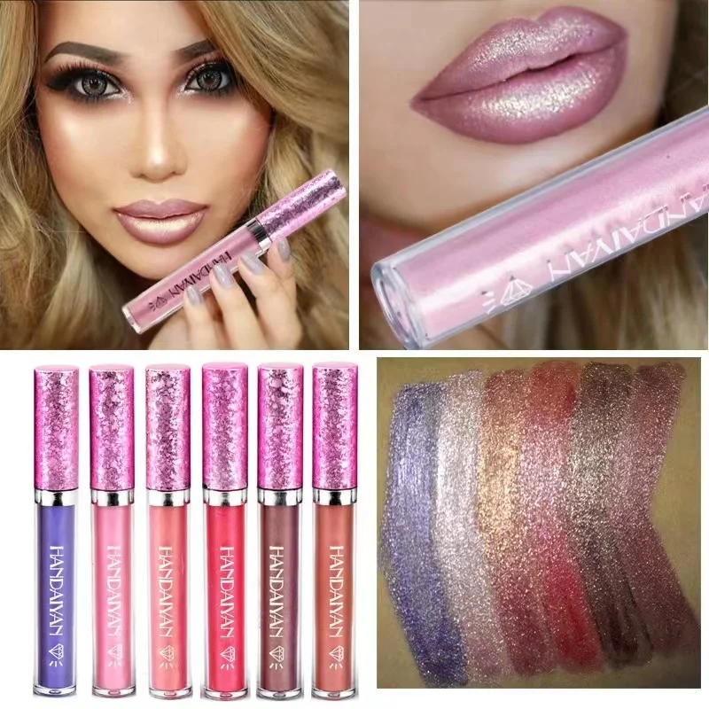 HANDAIYAN Diamond Pearl Non-stick Cup Mermaid Ji Lip Gloss Lip Glaze Natural Makeup Waterproof and Lasting
HANDAIYAN Diamond Pearl Non-stick Cup Mermaid Ji Lip Gloss Lip Glaze Natural Makeup Waterproof and Lasting