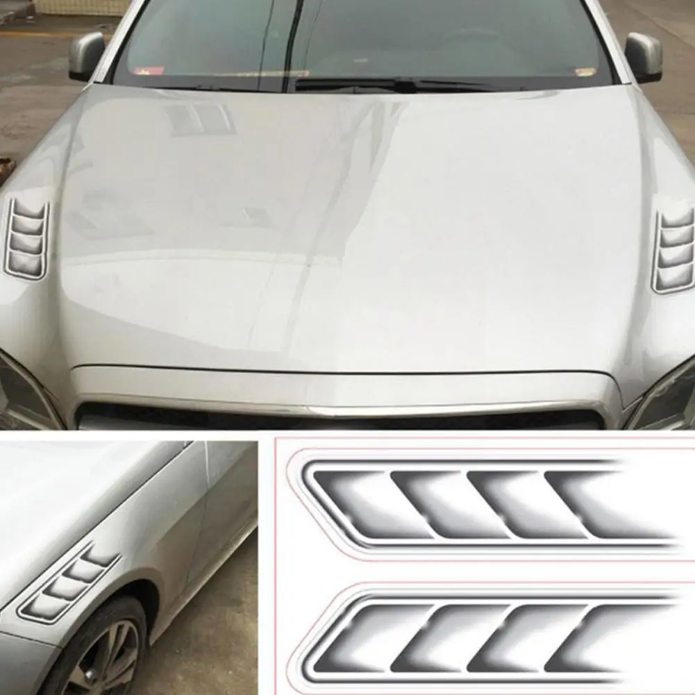 3D Simulation Vents Decorative Outlet Side Vents Stickers Funny Personalized Waterproof Decoration Car Shark Gills Stick St W3S6
3D Simulation Vents Decorative Outlet Side Vents Stickers Funny Personalized Waterproof Decoration Car Shark Gills Stick St W3S6
