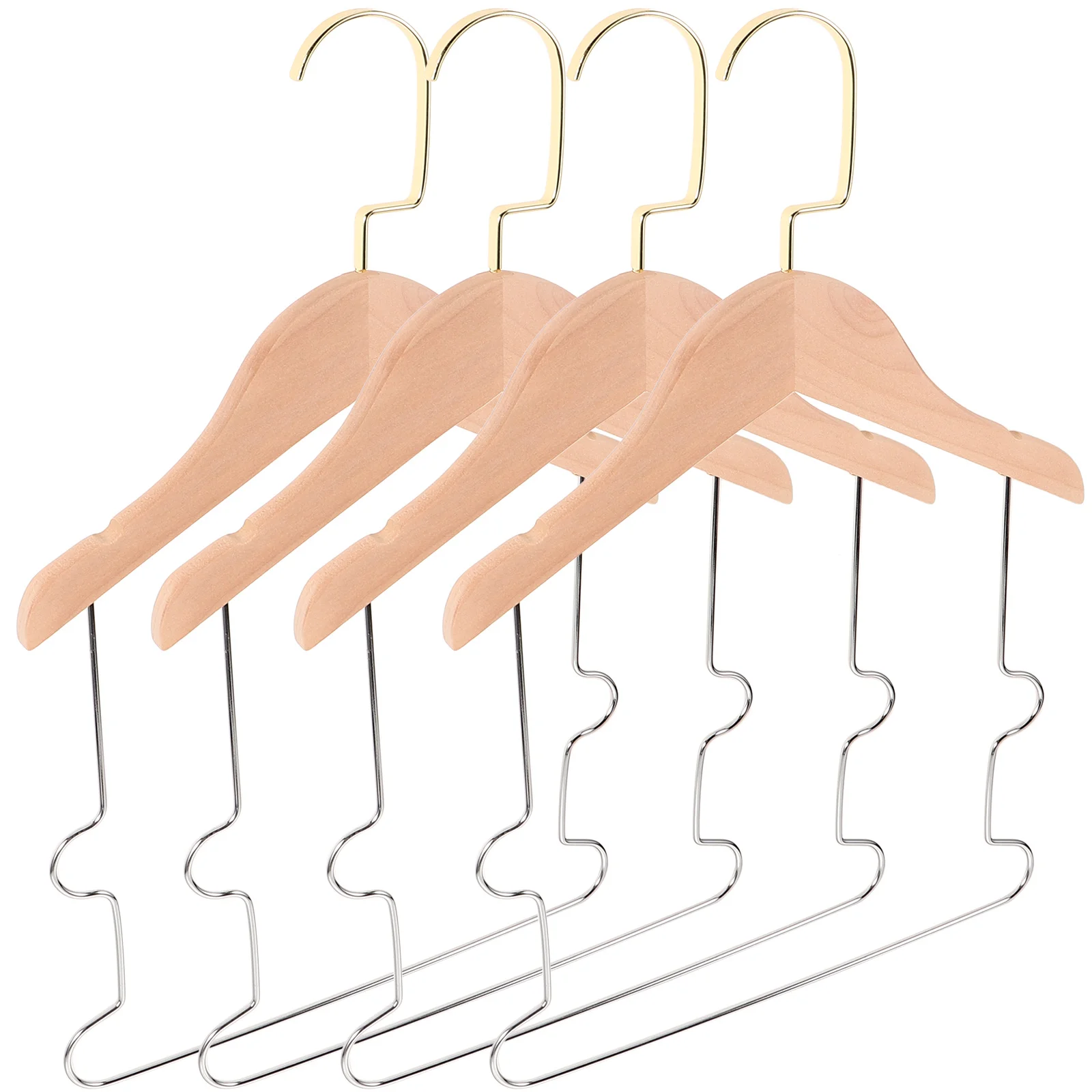 4 Pcs Suit Hangers Small Clothes Wood Coat Clothing Infant For Closet Kids Conjoined
4 Pcs Suit Hangers Small Clothes Wood Coat Clothing Infant For Closet Kids Conjoined