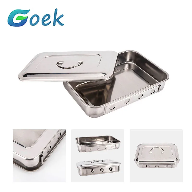 Dental Sterilization Box With Holes Stainless Steel Refined & Durable S/M/L Dentistry Tool Storage Bucket Lab Supplies
Dental Sterilization Box With Holes Stainless Steel Refined & Durable S/M/L Dentistry Tool Storage Bucket Lab Supplies