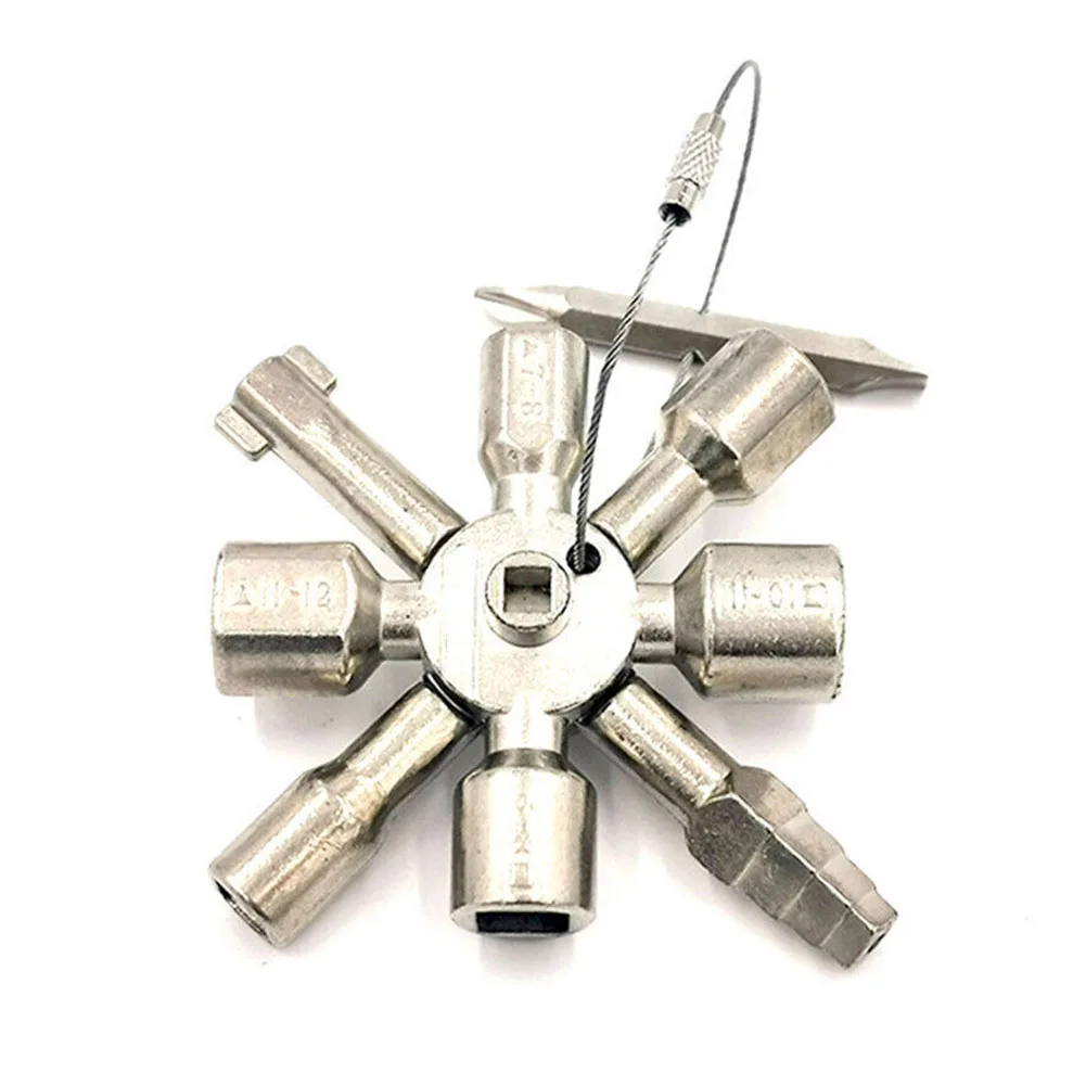 Multifunction 10 In 1 Wrench Square Socket Triangle Socket Wrench Portable For Heating Air Conditioning And Ventilation Systems
Multifunction 10 In 1 Wrench Square Socket Triangle Socket Wrench Portable For Heating Air Conditioning And Ventilation Systems