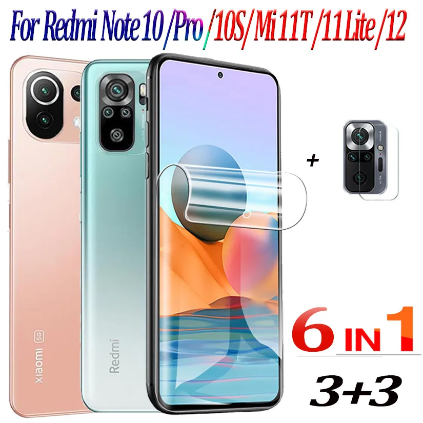 Redmi Note10 10 S Hydrogel Film Redmi Note 10 Pro Screen Protector For Xiaomi 11T Pro Mi 11 Lite 5G NE Soft Film Redmi Note 11
Redmi Note10 10 S Hydrogel Film Redmi Note 10 Pro Screen Protector For Xiaomi 11T Pro Mi 11 Lite 5G NE Soft Film Redmi Note 11