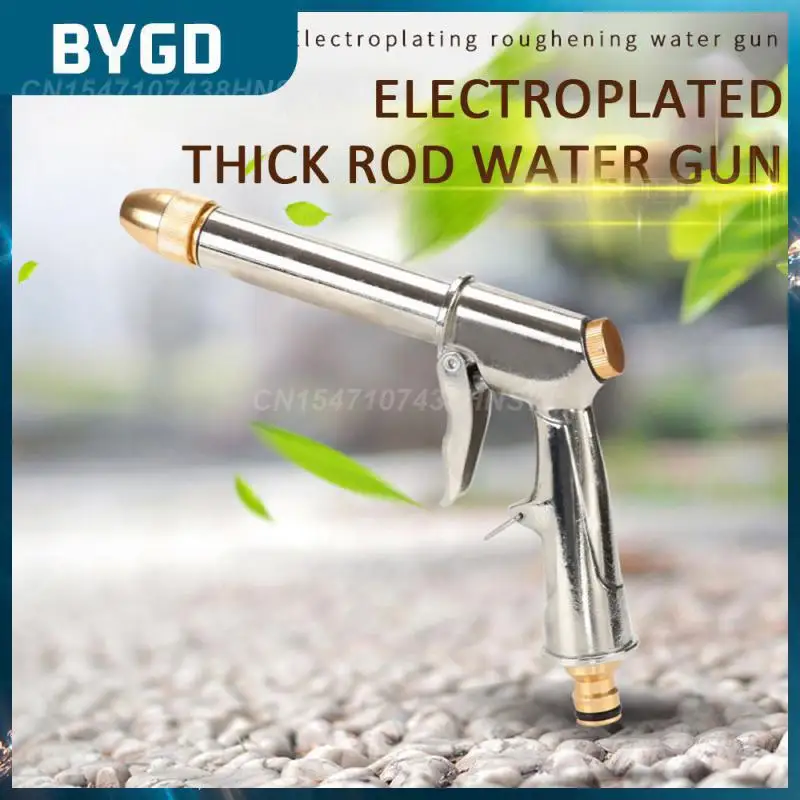 Brass Nozzle High Pressure Handheld Water Spray Gun Mutifunctional Metal Water Nozzle Garden Hose Pipe Lawn
Brass Nozzle High Pressure Handheld Water Spray Gun Mutifunctional Metal Water Nozzle Garden Hose Pipe Lawn