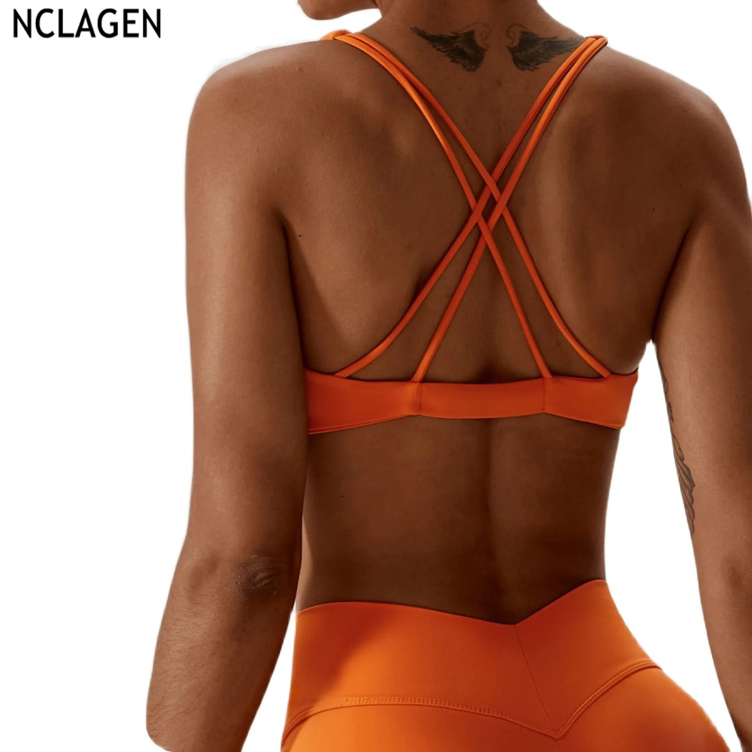 NCLAGEN Yoga Women's Sports Bra Running Fitness Vest Gym Workout Running Sexy Breathable Push-up Top Quick Dry Cross-Back
NCLAGEN Yoga Women's Sports Bra Running Fitness Vest Gym Workout Running Sexy Breathable Push-up Top Quick Dry Cross-Back