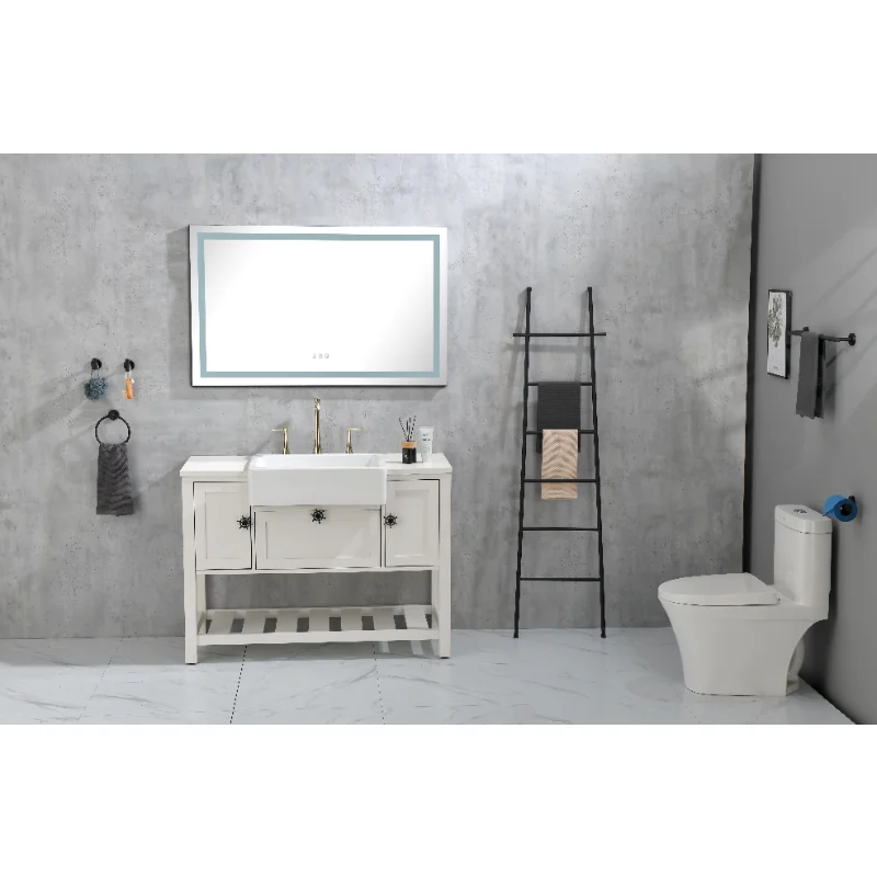 48 X 36 Inch LED Mirror Bathroom Vanity Mirrors with Lights\ Wall Mounted Anti-Fog Memory Large Dimmable Front
48 X 36 Inch LED Mirror Bathroom Vanity Mirrors with Lights\ Wall Mounted Anti-Fog Memory Large Dimmable Front