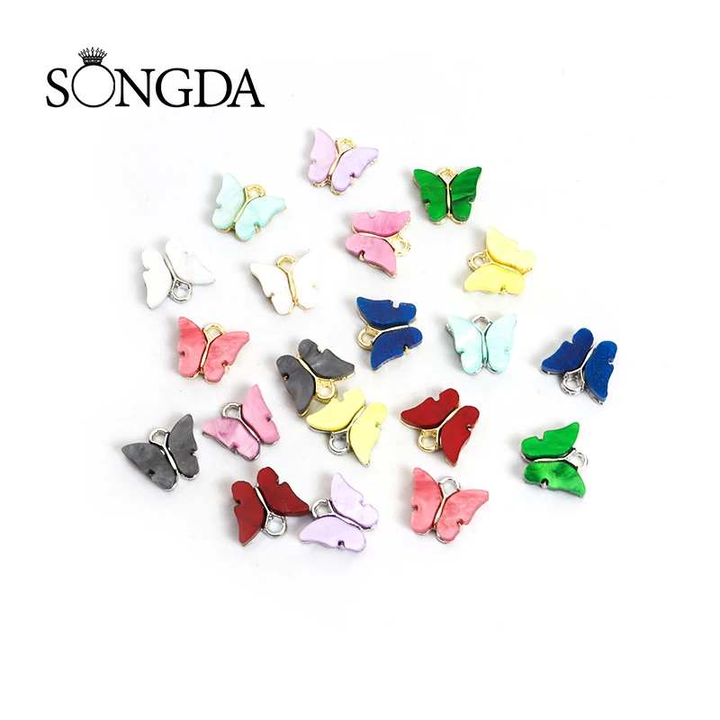 10pcs Colorful Acrylic Butterfly Charms Cute Insect Pendants DIY Handmade Jewelry Making Finding For Earring Necklace Keychain
10pcs Colorful Acrylic Butterfly Charms Cute Insect Pendants DIY Handmade Jewelry Making Finding For Earring Necklace Keychain