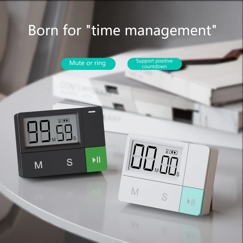 Digital Countdown Kitchen Timer with Alarm/Mute Function Count Up Down Magnetic Timer Clock with Loud Alarm Fast Setting
Digital Countdown Kitchen Timer with Alarm/Mute Function Count Up Down Magnetic Timer Clock with Loud Alarm Fast Setting