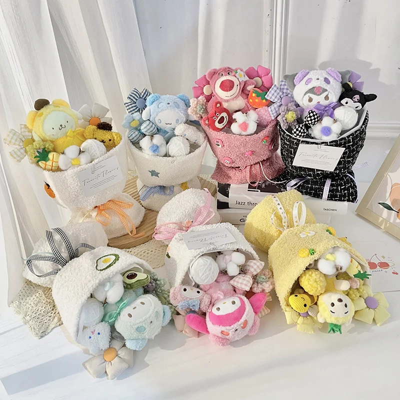 Kawaii Sanrio Kuromi My Melody Cinnamoroll плюшевые искусственные плюшевые игрушки для девочек подарок на день рождения
Kawaii Sanrio Kuromi My Melody Cinnamoroll плюшевые искусственные плюшевые игрушки для девочек подарок на день рождения