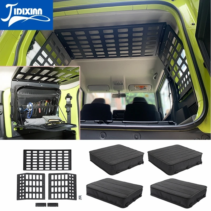 JIDIXIAN Удлиняющая полка для багажника автомобиля полка для пакета для Suzuki Jimny 2019 2020 2021 2022 аксессуары для внутренних и задних стоек
JIDIXIAN Удлиняющая полка для багажника автомобиля полка для пакета для Suzuki Jimny 2019 2020 2021 2022 аксессуары для внутренних и задних стоек