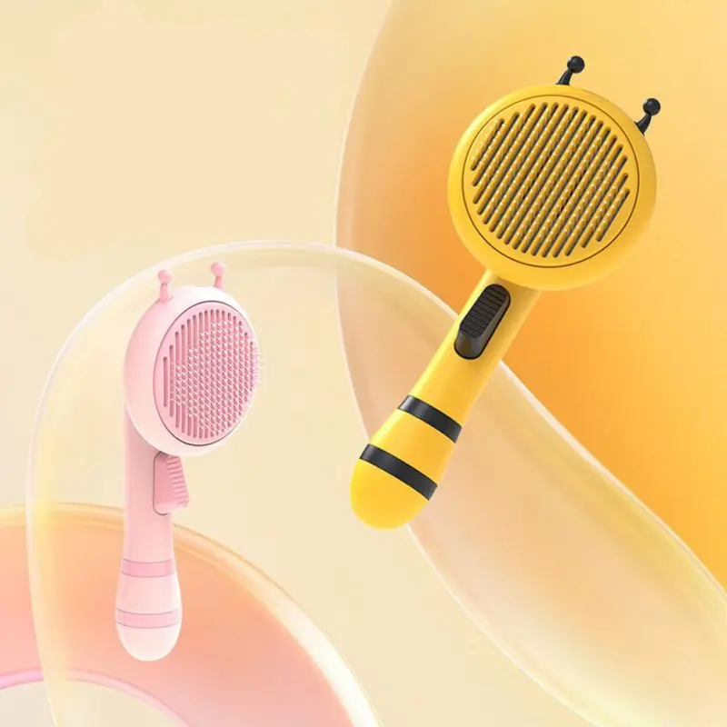 Portable Pet Comb Dog Hair Removal Brush Bee Style Dog Hair Shedding Trimmer Comb Cat Hair Cleaning Dematting Grooming Brush
Portable Pet Comb Dog Hair Removal Brush Bee Style Dog Hair Shedding Trimmer Comb Cat Hair Cleaning Dematting Grooming Brush