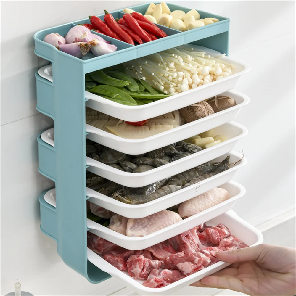 Kitchen Dishes Kitchen Storage Rack Creative Hot Pot Rack Multi-layer Non-punch Sorting Rack Tray Kitchen Wall Shelf Plate Rack
Kitchen Dishes Kitchen Storage Rack Creative Hot Pot Rack Multi-layer Non-punch Sorting Rack Tray Kitchen Wall Shelf Plate Rack