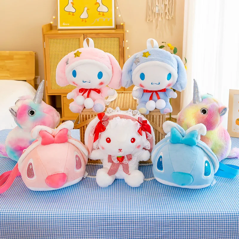 Kawaii My Melody Shoulder Bag Sanrio Anime Cinnamoroll Girly Heart Cute Cartoon Rabit Crossbody Bag Toy for Girls 
Kawaii My Melody Shoulder Bag Sanrio Anime Cinnamoroll Girly Heart Cute Cartoon Rabit Crossbody Bag Toy for Girls