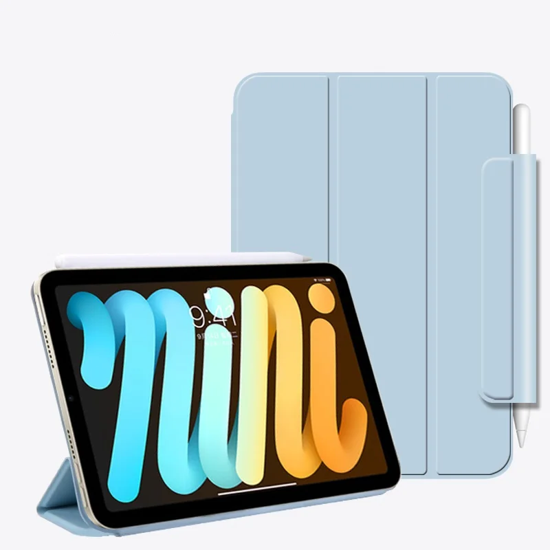 Магнитный двухсторонний чехол с зажимом на присоске для IPad Mini 6 Mini6 2021, чехол с поддержкой Apple Pencil Charge, умный автоматический чехол с функцией п...
Магнитный двухсторонний чехол с зажимом на присоске для IPad Mini 6 Mini6 2021, чехол с поддержкой Apple Pencil Charge, умный автоматический чехол с функцией п...