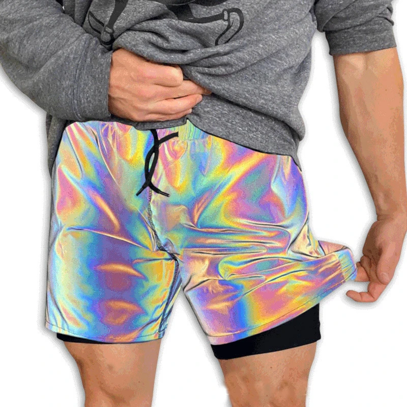 Men Rainbow Reflective Short Casual Work Night Club Running Mens Short Pants Hip Hop Ourdoor Workout Jogger Fashion Plus size
Men Rainbow Reflective Short Casual Work Night Club Running Mens Short Pants Hip Hop Ourdoor Workout Jogger Fashion Plus size