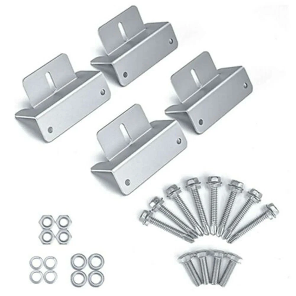 Aluminium Alloy Solar Panel Z Brackets Mounting Mount For RV Boat Flat Roof Wall Solar RV Yacht Photovoltaic Panel Z Bracket
Aluminium Alloy Solar Panel Z Brackets Mounting Mount For RV Boat Flat Roof Wall Solar RV Yacht Photovoltaic Panel Z Bracket