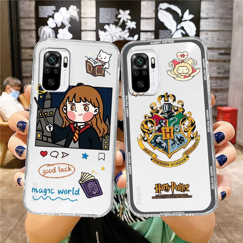 Harries Wand Potters LoGo Phone Case For Xiaomi Redmi Note 12 11E 11S 11 11T 10 10S 9 9T 9S 8 Pro Plus 5G Transparent Cover
Harries Wand Potters LoGo Phone Case For Xiaomi Redmi Note 12 11E 11S 11 11T 10 10S 9 9T 9S 8 Pro Plus 5G Transparent Cover