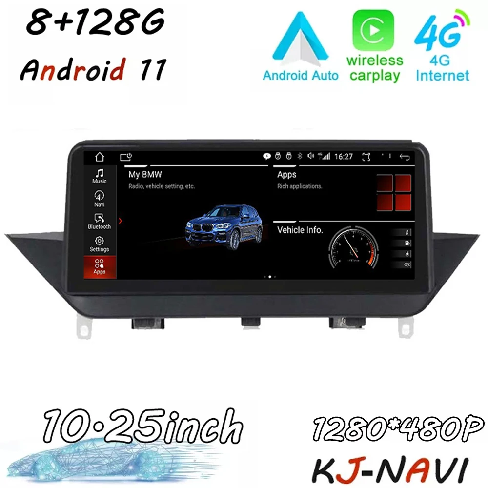 Автомобильный мультимедийный плеер, автомагнитола на Android, с GPS, Wi-Fi, для BMW X1, E84, 10,25-2015, CIC
Автомобильный мультимедийный плеер, автомагнитола на Android, с GPS, Wi-Fi, для BMW X1, E84, 10,25-2015, CIC