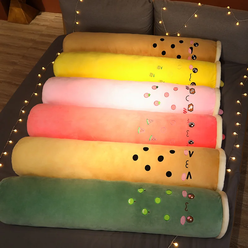 Оптовая продажа, пузырьковый чай, плюшевая длинная цилиндрическая Подушка, игрушки Boba, подушка для фруктов и чая, домашний декор, подарок на день рождения для детей
Оптовая продажа, пузырьковый чай, плюшевая длинная цилиндрическая Подушка, игрушки Boba, подушка для фруктов и чая, домашний декор, подарок на день рождения для детей