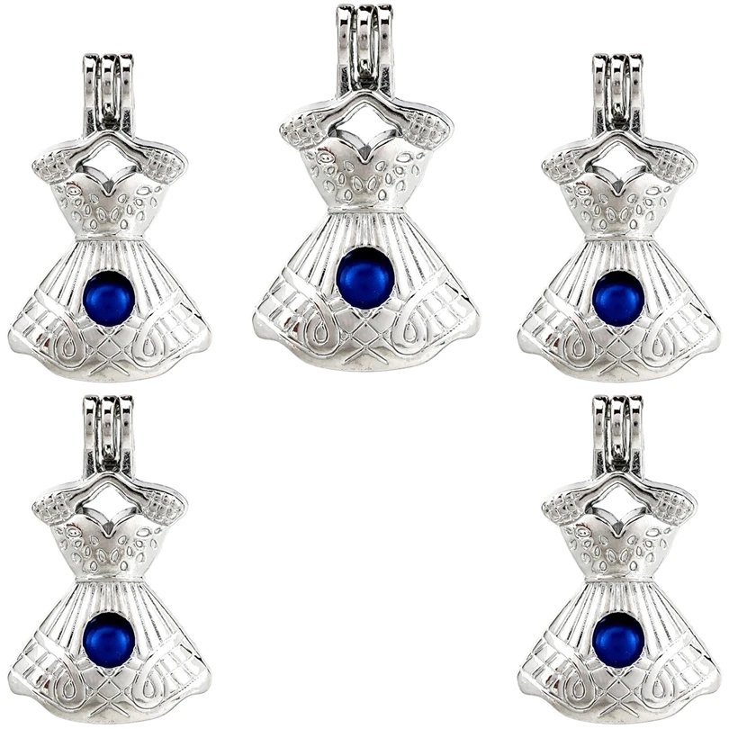 10PCS Popular Charms Princess Dress Pearl Cage Locket Aromatherapy Diffuser Pendant For Gift Necklace Keychain Jewelry Making
10PCS Popular Charms Princess Dress Pearl Cage Locket Aromatherapy Diffuser Pendant For Gift Necklace Keychain Jewelry Making