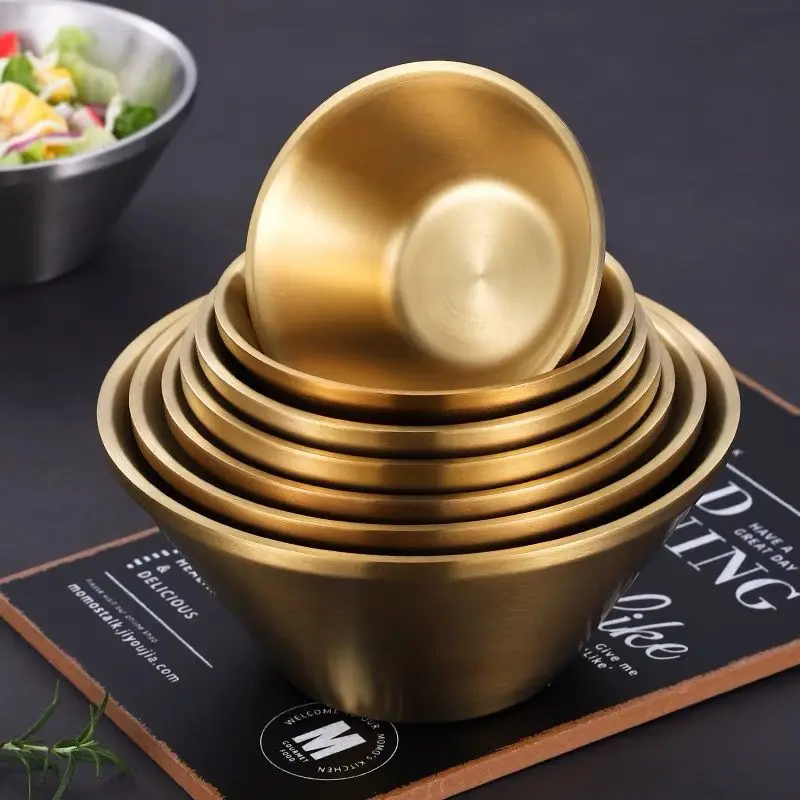 Large-capacity Stainless Steel Metal Fruit Salad Bowl Tommy Noodles Lamian Noodles Bowl Utensils Kitchen Container Restaurant Ki
Large-capacity Stainless Steel Metal Fruit Salad Bowl Tommy Noodles Lamian Noodles Bowl Utensils Kitchen Container Restaurant Ki